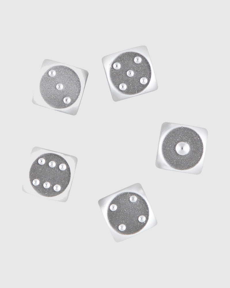 Independent - Logo Dice - Silver