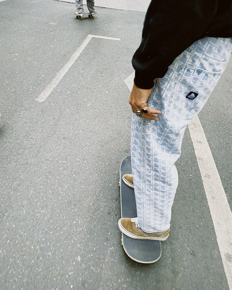 Film Pant - Carpenter All Over - Light Blue