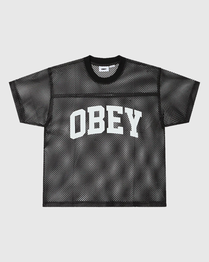 Obey Jersey - Collegiate - Black