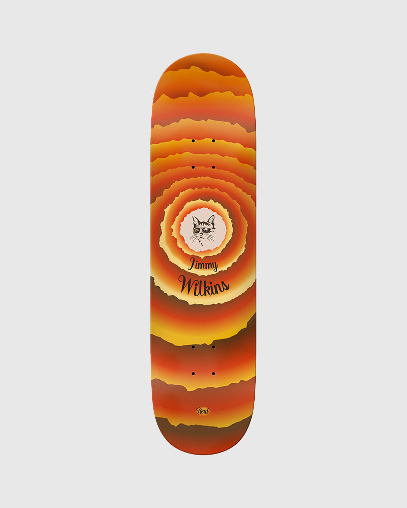 Real Board - Wilkins Key Of Life Orange - 8.5"