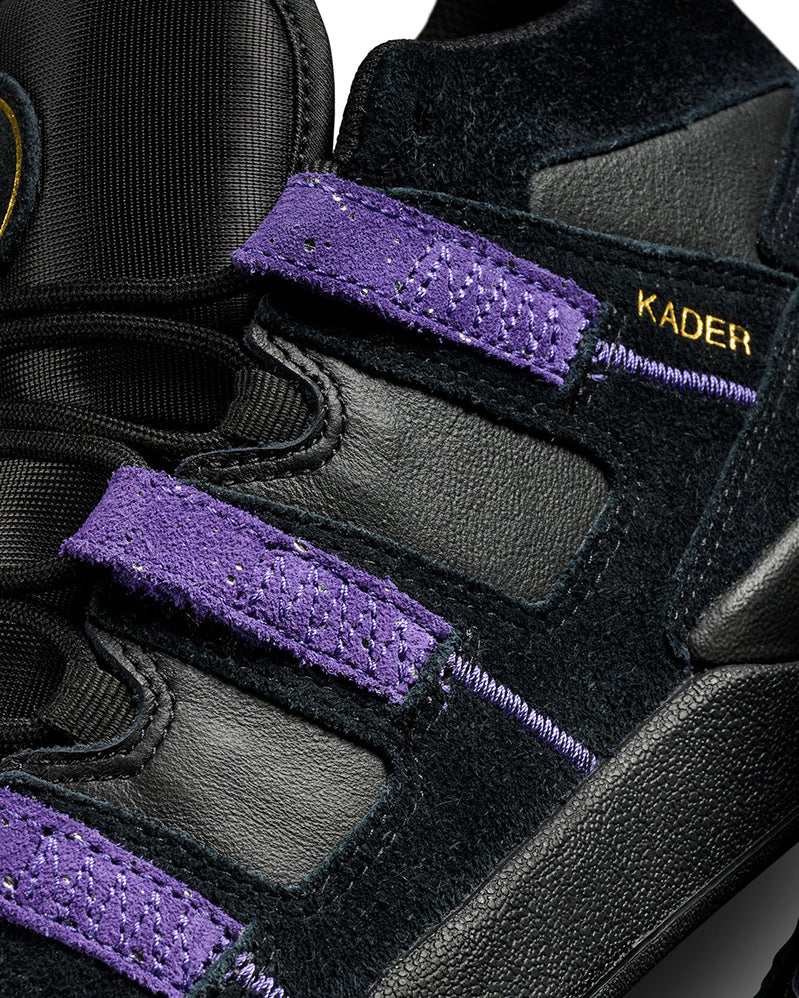 Adidas Shoes - Kader - Black/Purple/Gold