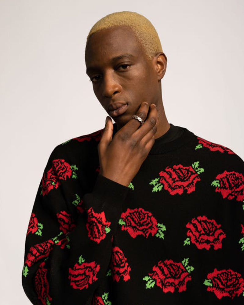 Santa Cruz Crew - Dressen Roses Knit
