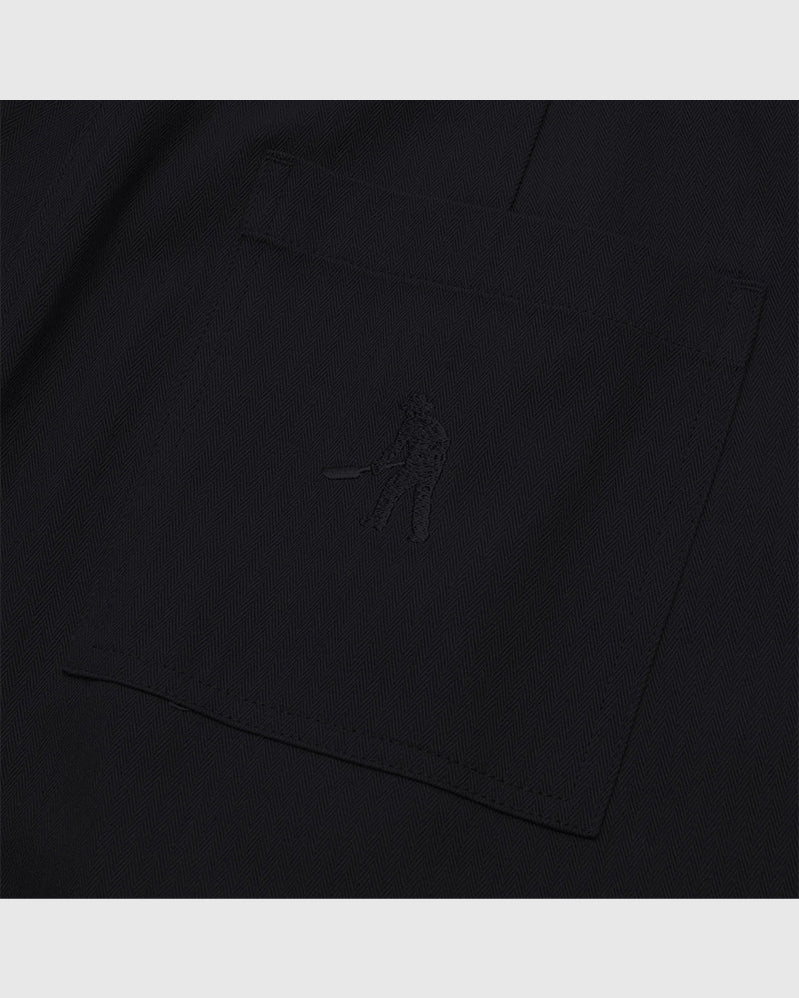 Passport Pant - Herringbone League Club - Black