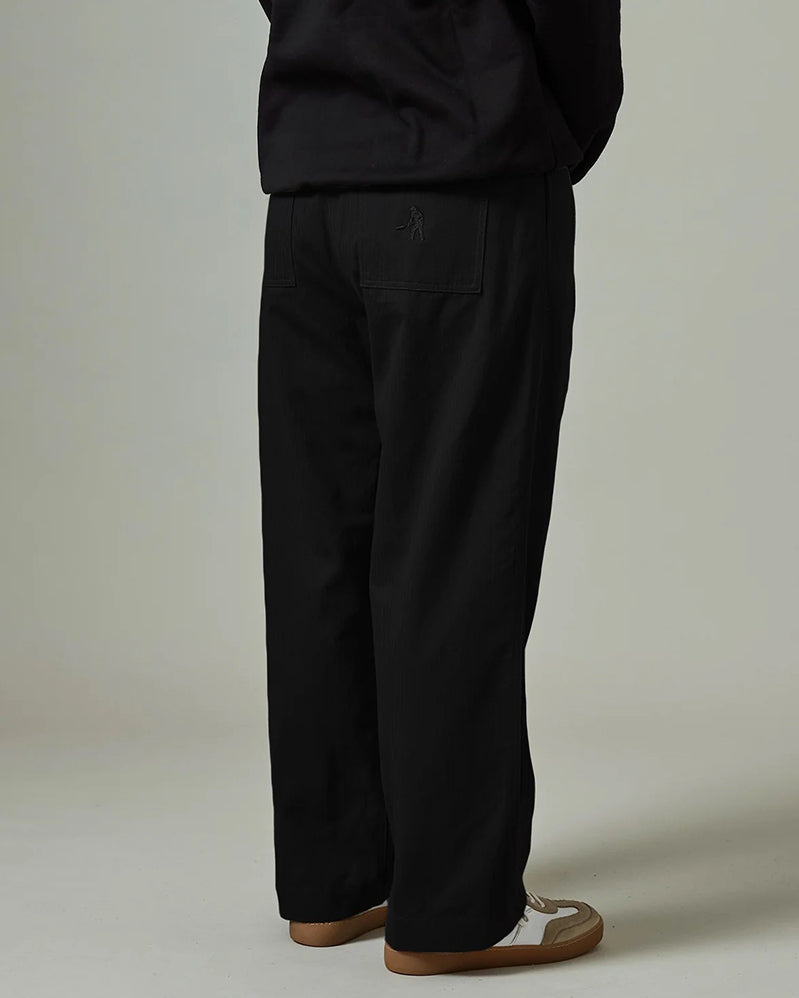 Passport Pant - Herringbone League Club - Black