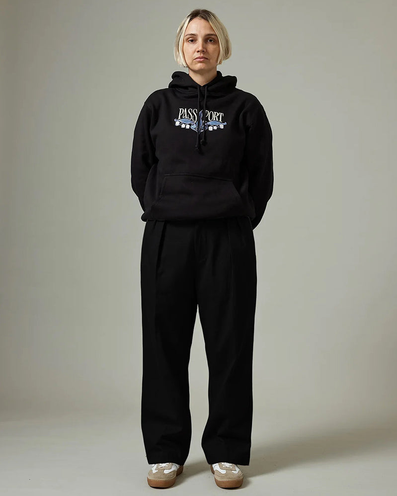 Passport Pant - Herringbone League Club - Black