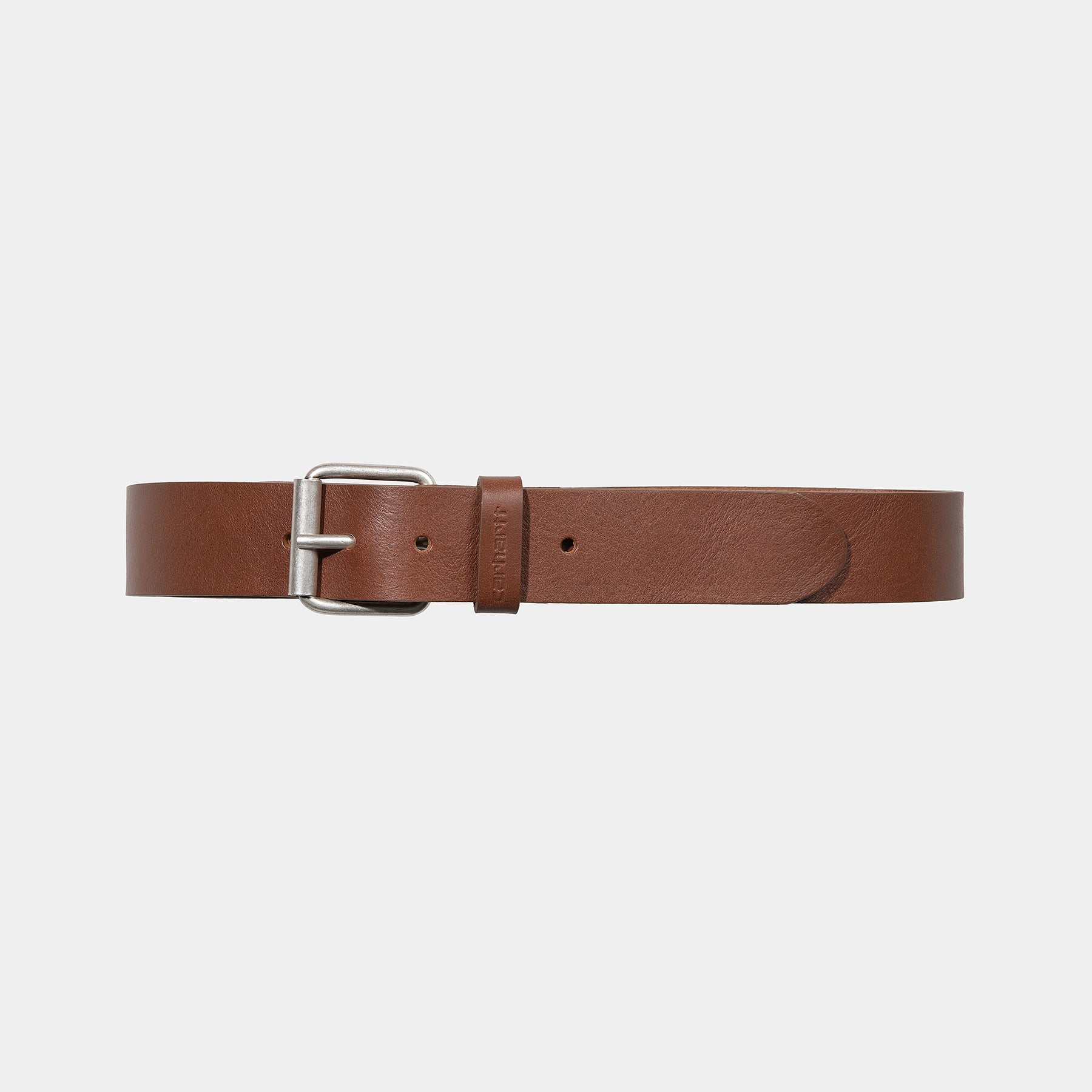 Carhartt WIP Ceinture - Script - Leather Cognac