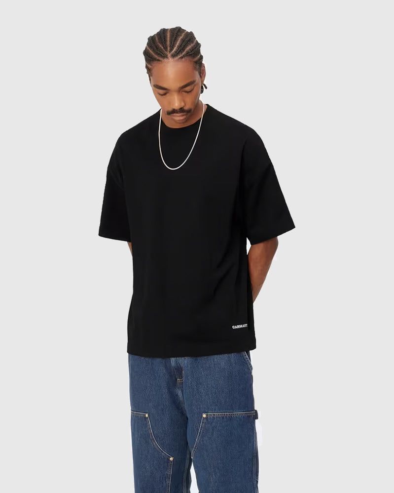 Carhartt Tee - Link Script - Black