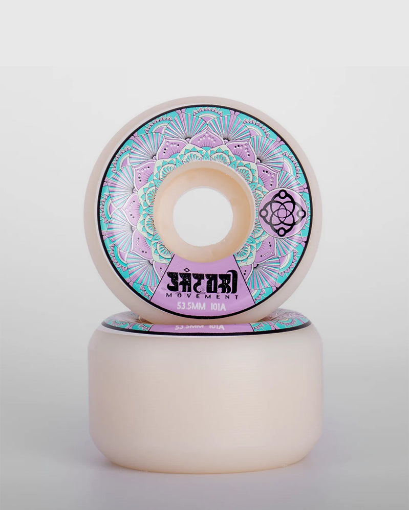 Satori Wheels - Mandala Purple - 53.5mm