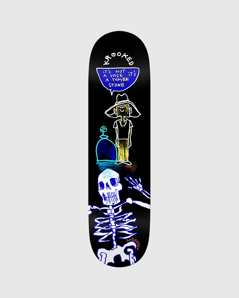 Krooked Board - Manderson Tomb Stone - 8.38"