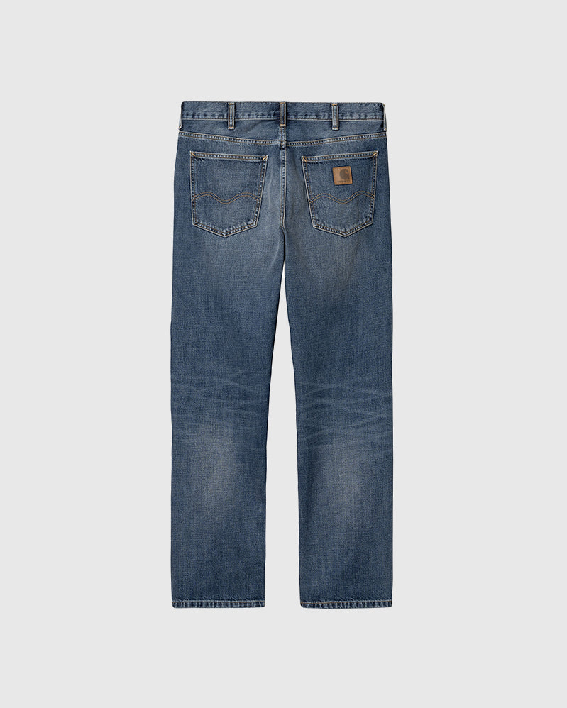 carhartt wip Marlow blue dark used wash