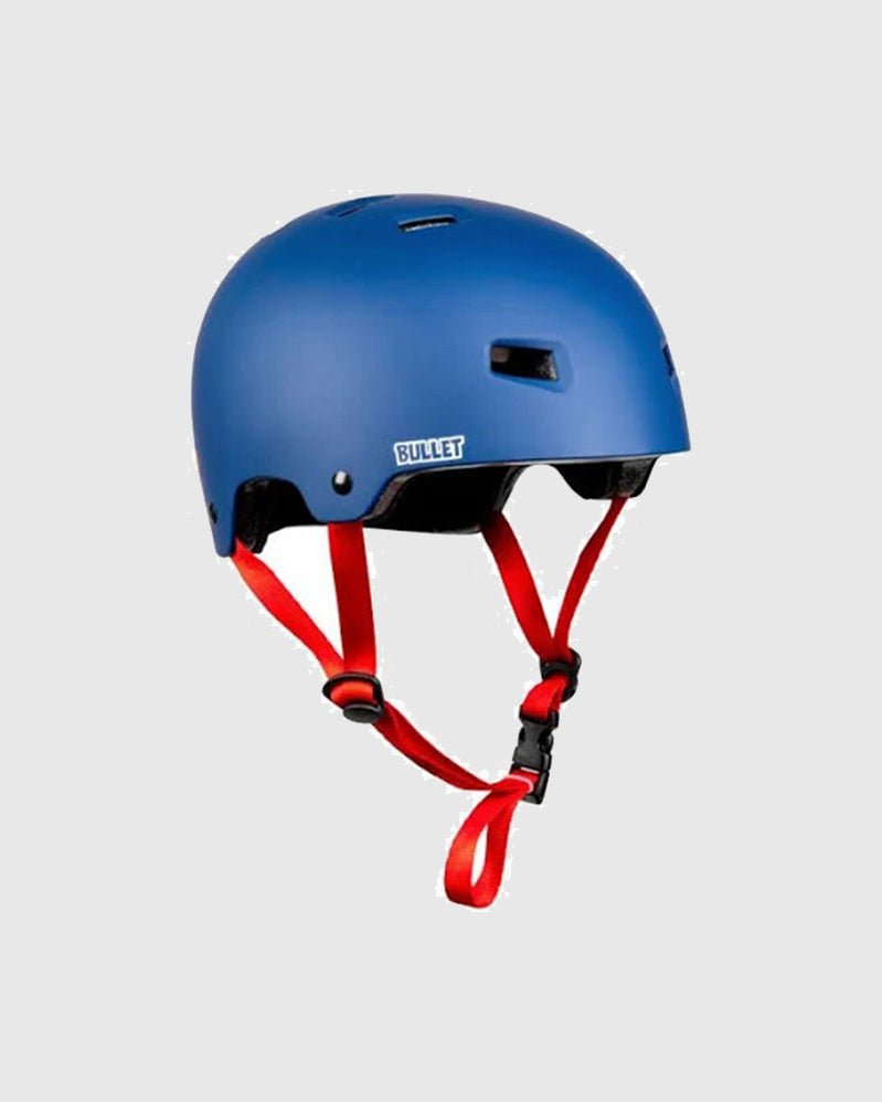Bullet Casque - Santa Cruz Strip - Matt Blue