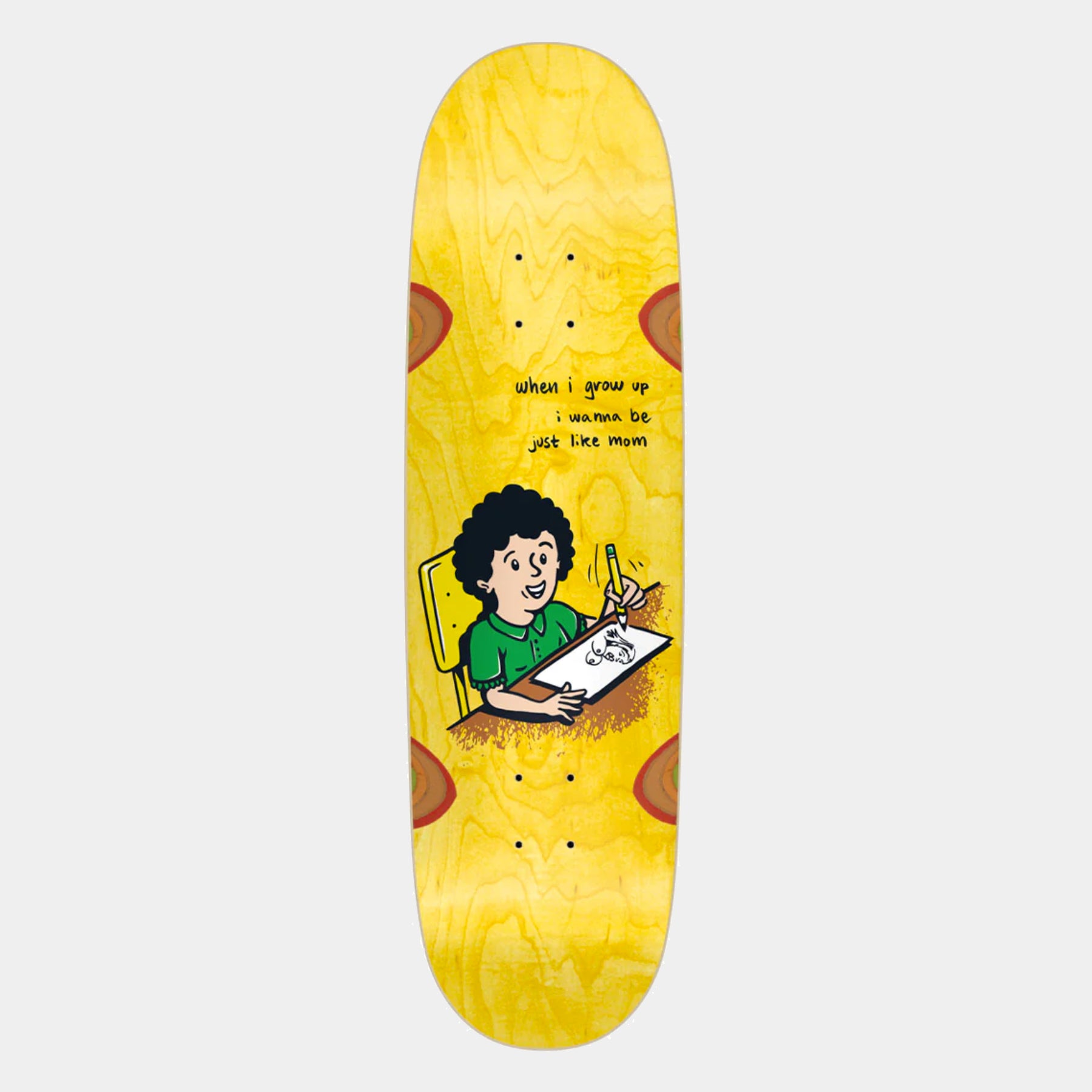 Into The Wild Board - Mom by Jacob Ovgren - 8.75"