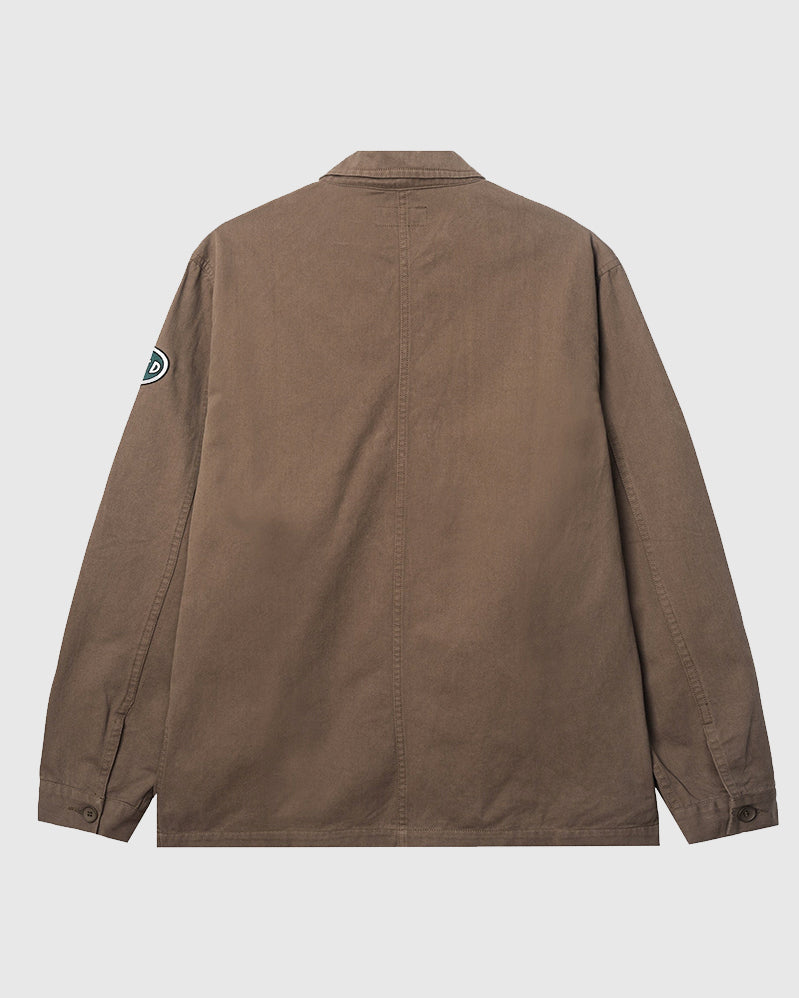 Tired Jacket - Moto Field Coat - Chocolate Chip