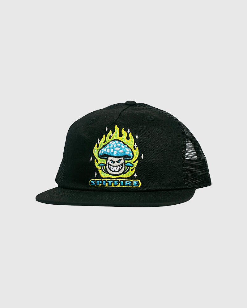 Spitfire Cap - Mushroom Bighead - Black/Blue/Green
