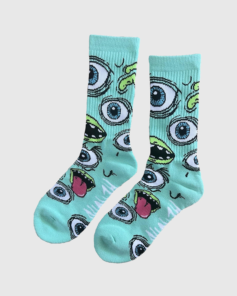 Heroin Socks - Mutant - Teal
