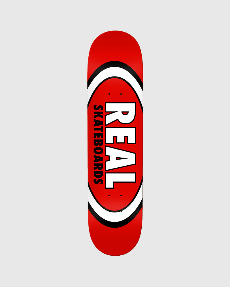 Real Board - Team Classic Oval Red - 8.125"