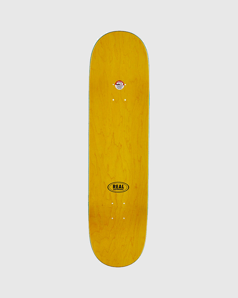 Real Board - Team Classic Oval White - 8.375"