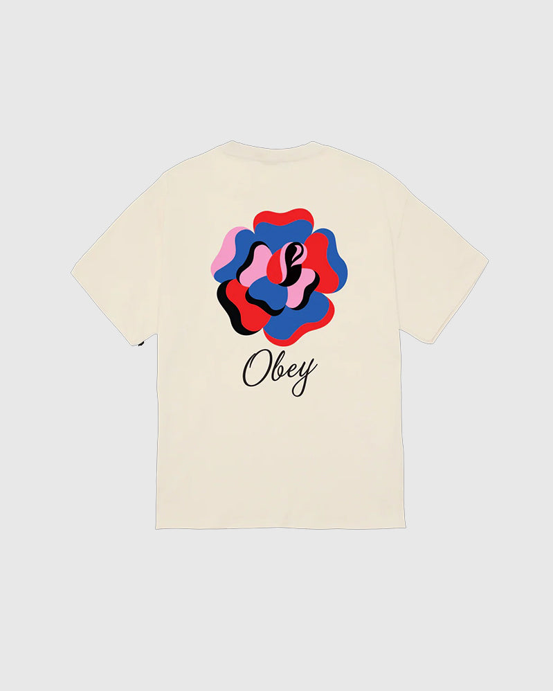 Obey Tee - Paper Rose - Cream