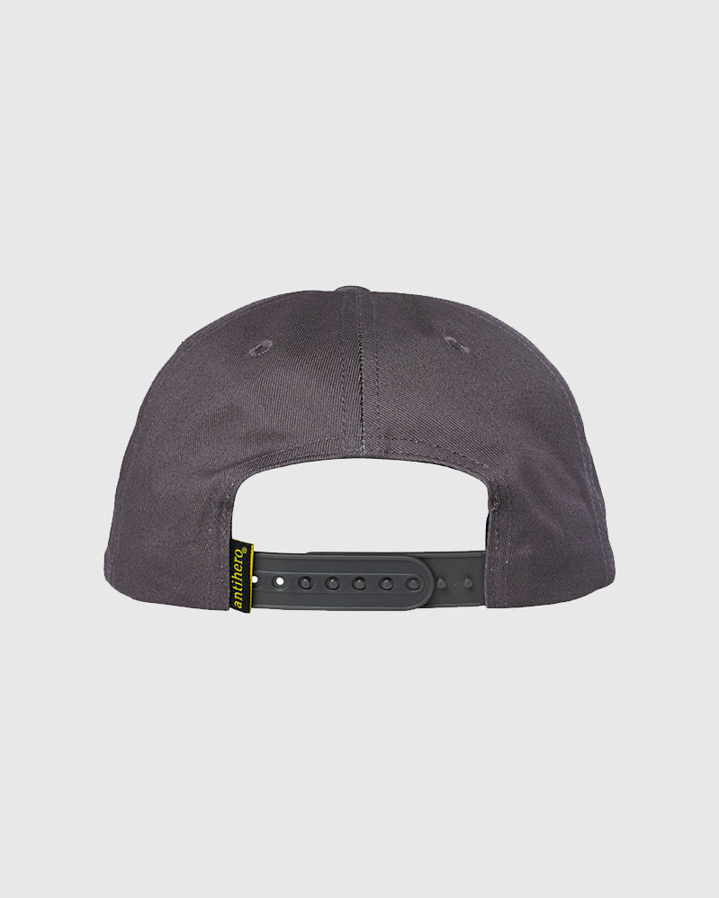 Antihero Cap - Lil Pigeon Snapback - Grey/Yellow