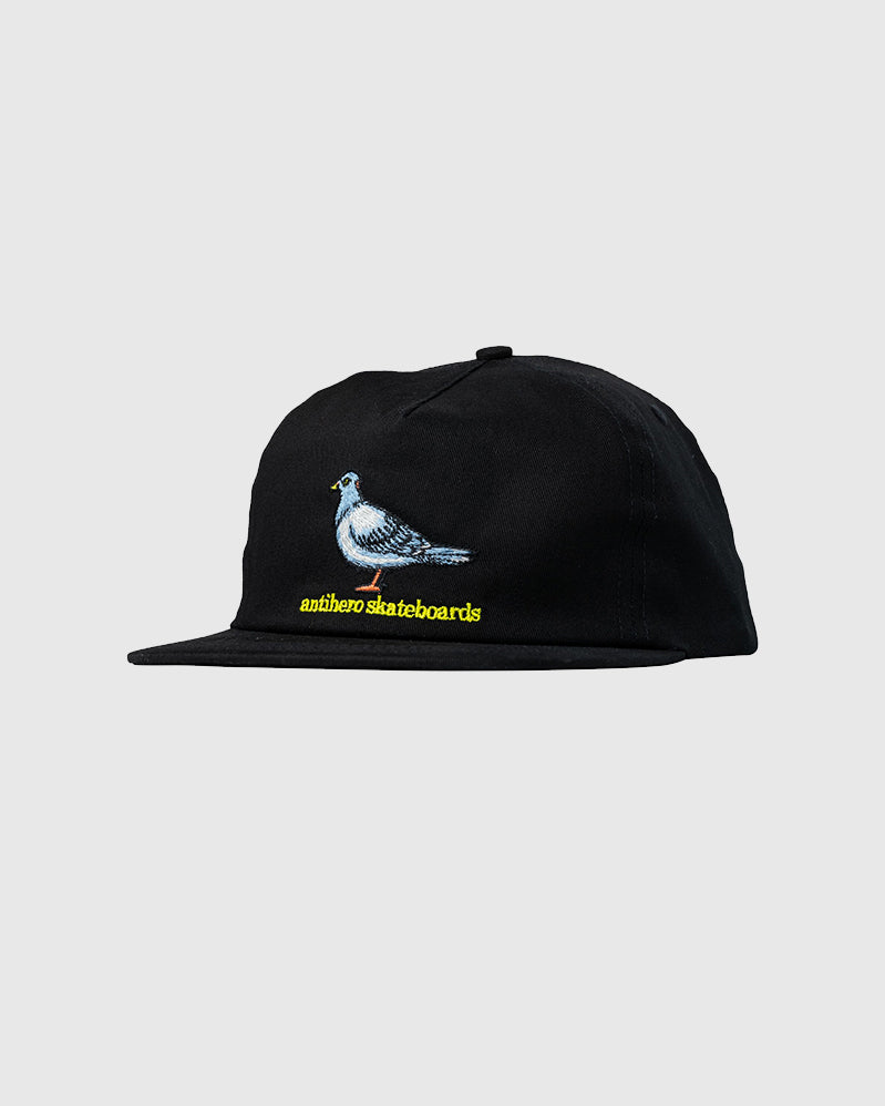 Antihero Cap - Lil Pigeon - Black