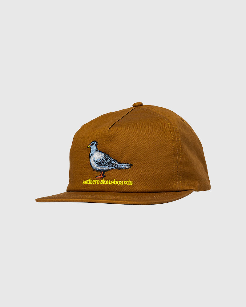 Antihero Cap - Lil Pigeon - Brown/Yellow