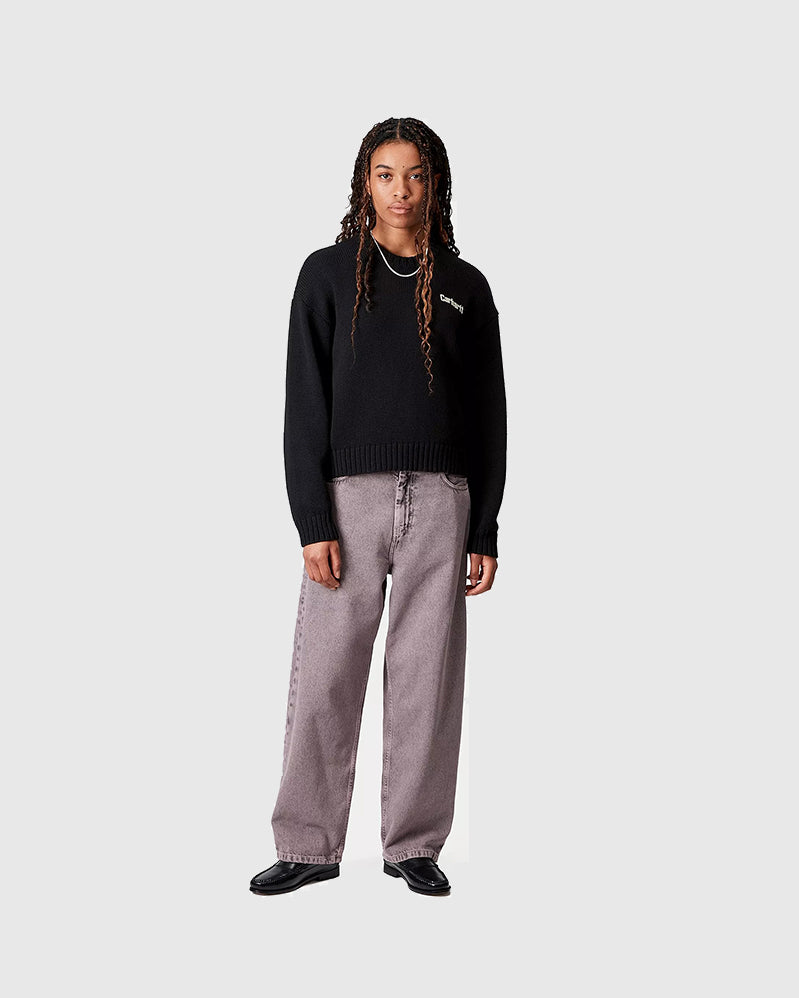 Carhartt WIP Women - Brandon - Black/Hortensia