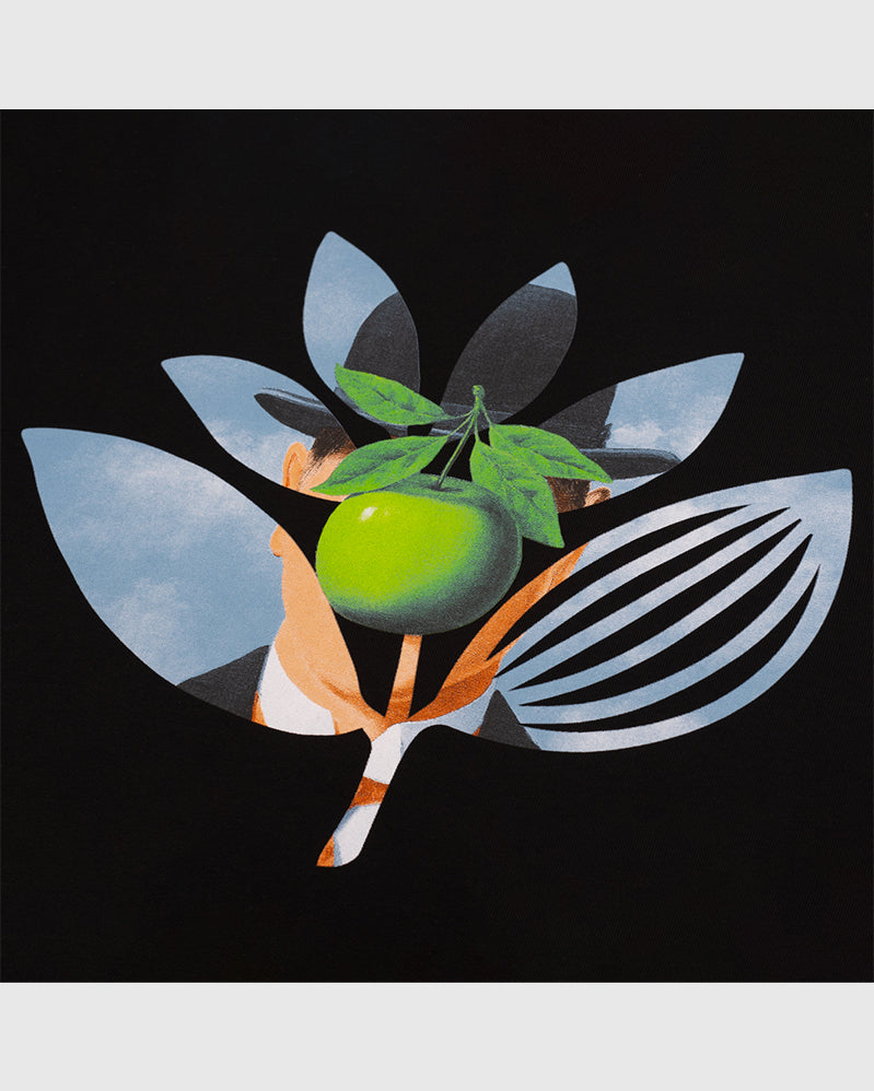 Magenta Tee - Pomme - Black