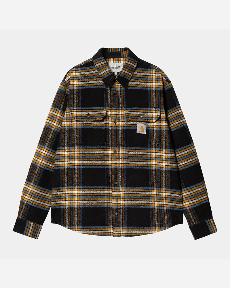 carhartt wip chemise hawkins
