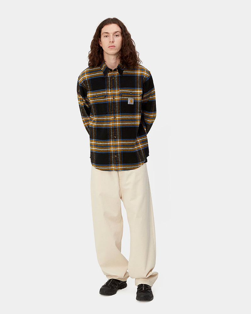 carhartt wip chemise hawkins