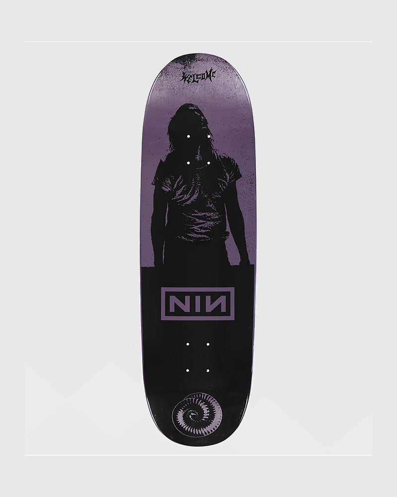 Welcome Board - burn - 9.5"