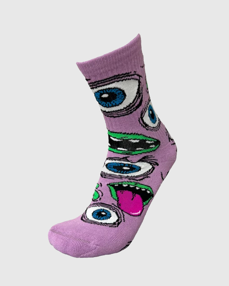 Heroin Chaussettes - Mutant Purple