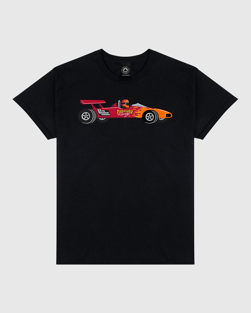 thrasher tee race car 