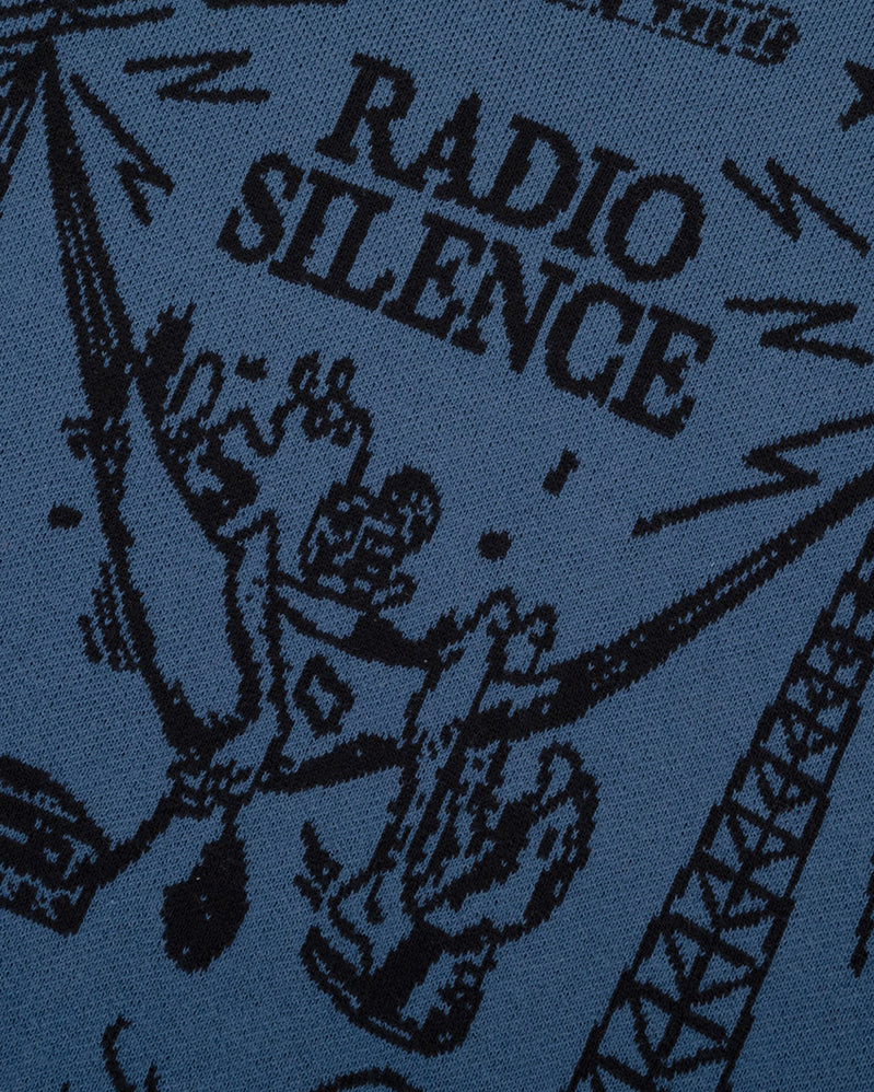 Passport Sweater - Eyeball - Harbour Blue/Black