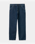 carhartt wip pant single knee blue stone washed