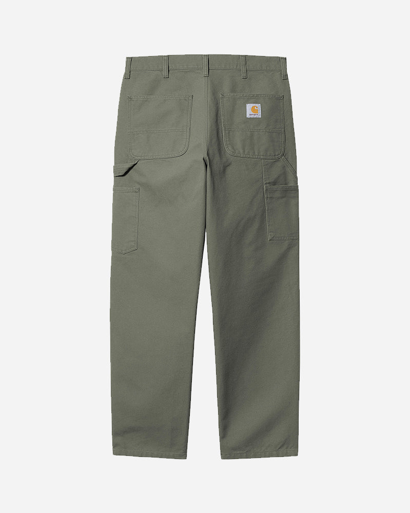 carhartt wip pant single knee smoke green