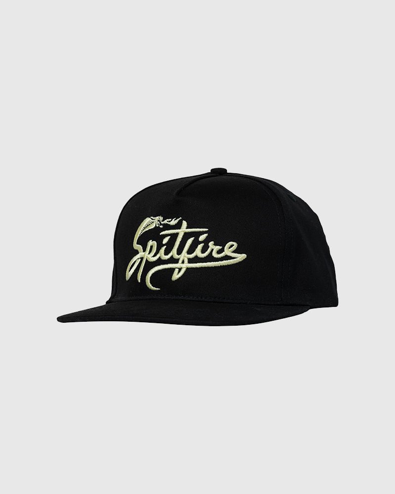 Spitfire Cap - Snake - Black/Cream
