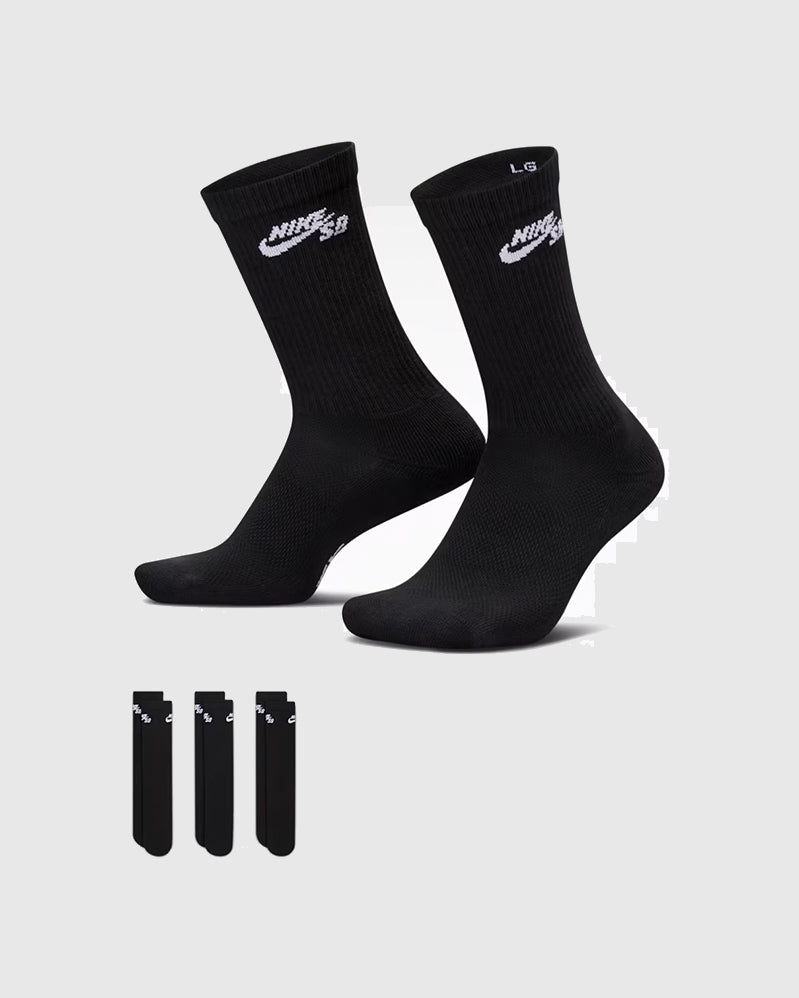 Nike SB Chaussette - Everyday Essential - Black/White