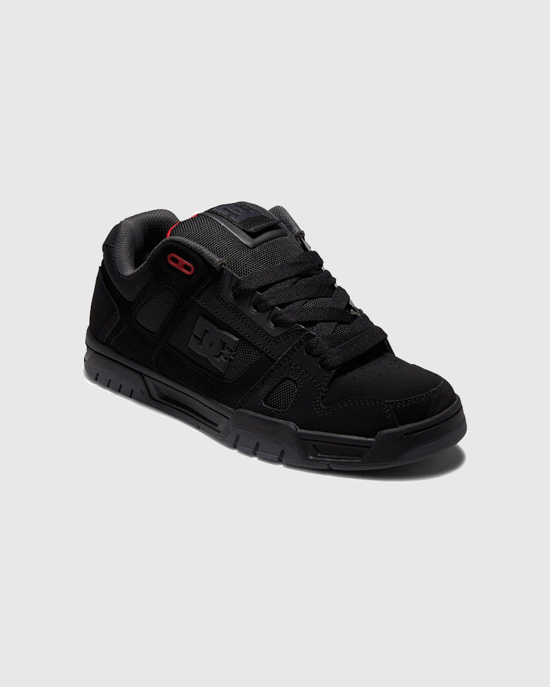 DC Shoes - Stag - Black/Grey/Red