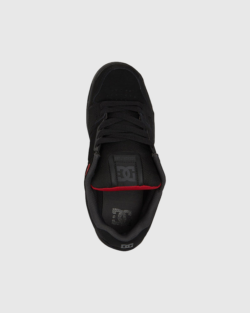 DC Shoes - Stag - Black/Grey/Red