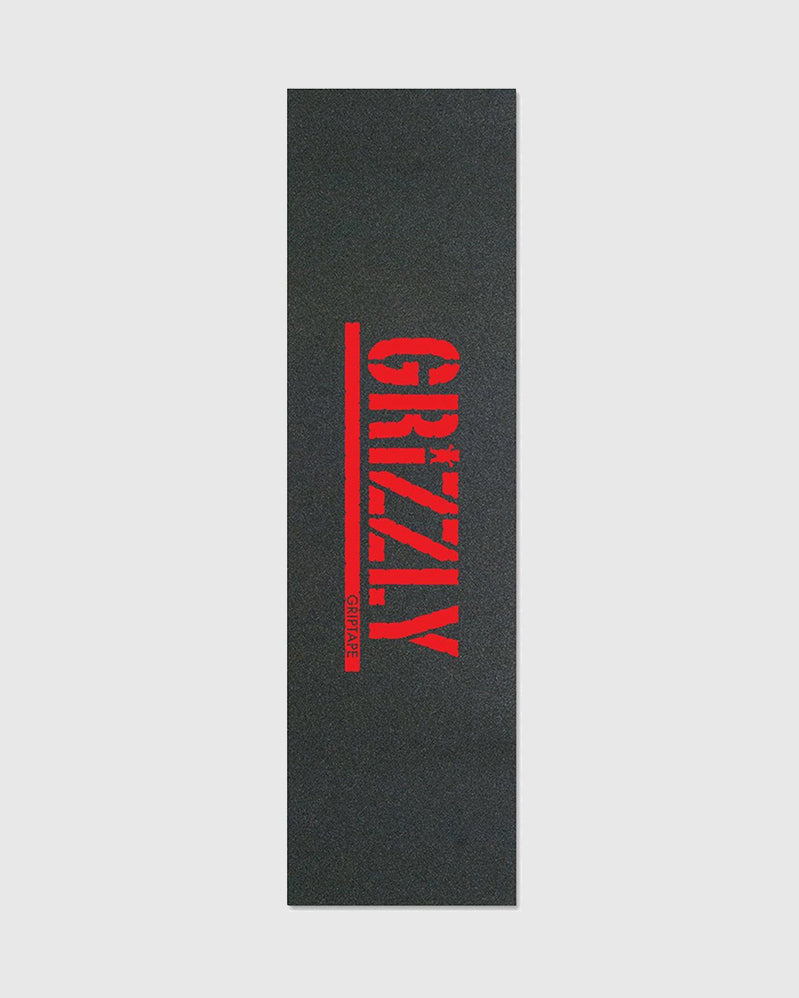 Grizzly Grip - Stamp Print - Red