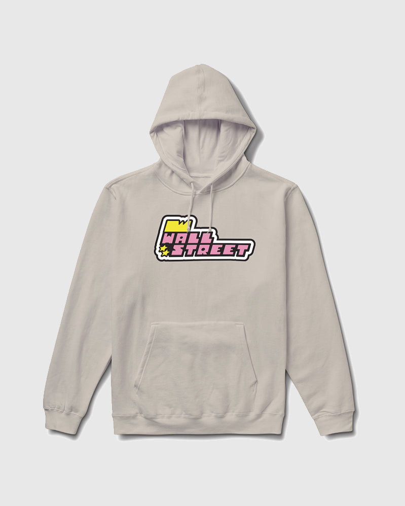 Wallstreet Hoodie - Powerpuff - Cream