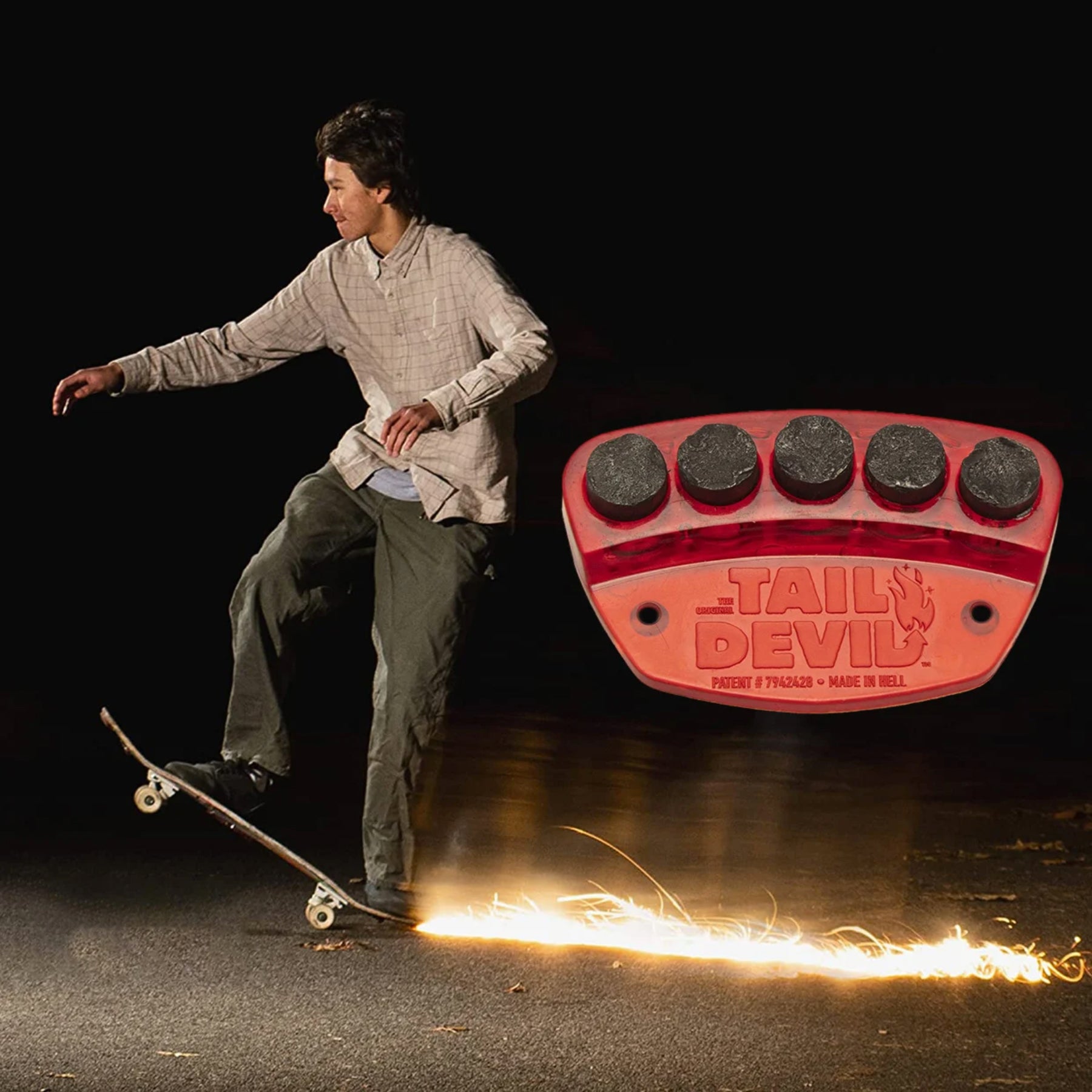 Tail Devil - Fire Tail - Black