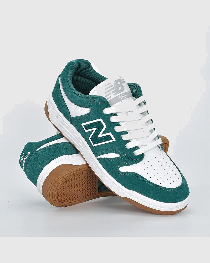 NB Numeric - 480 - Vintage Teal/White