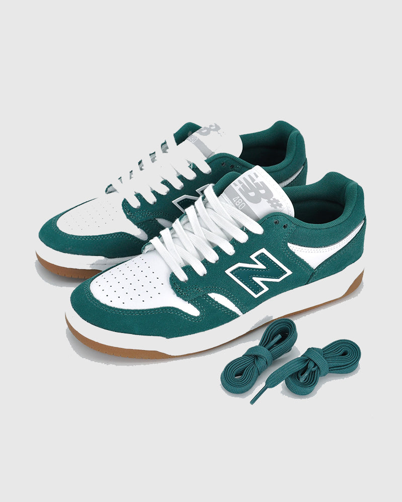 NB Numeric - 480 - Vintage Teal/White