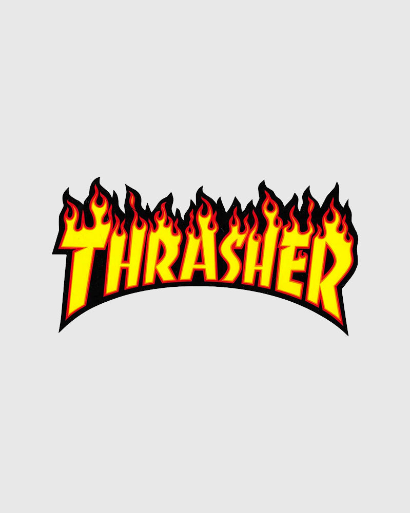 Thrasher Sticker - Flame - Medium