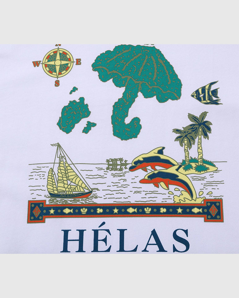 Helas Tee - Vacances - White