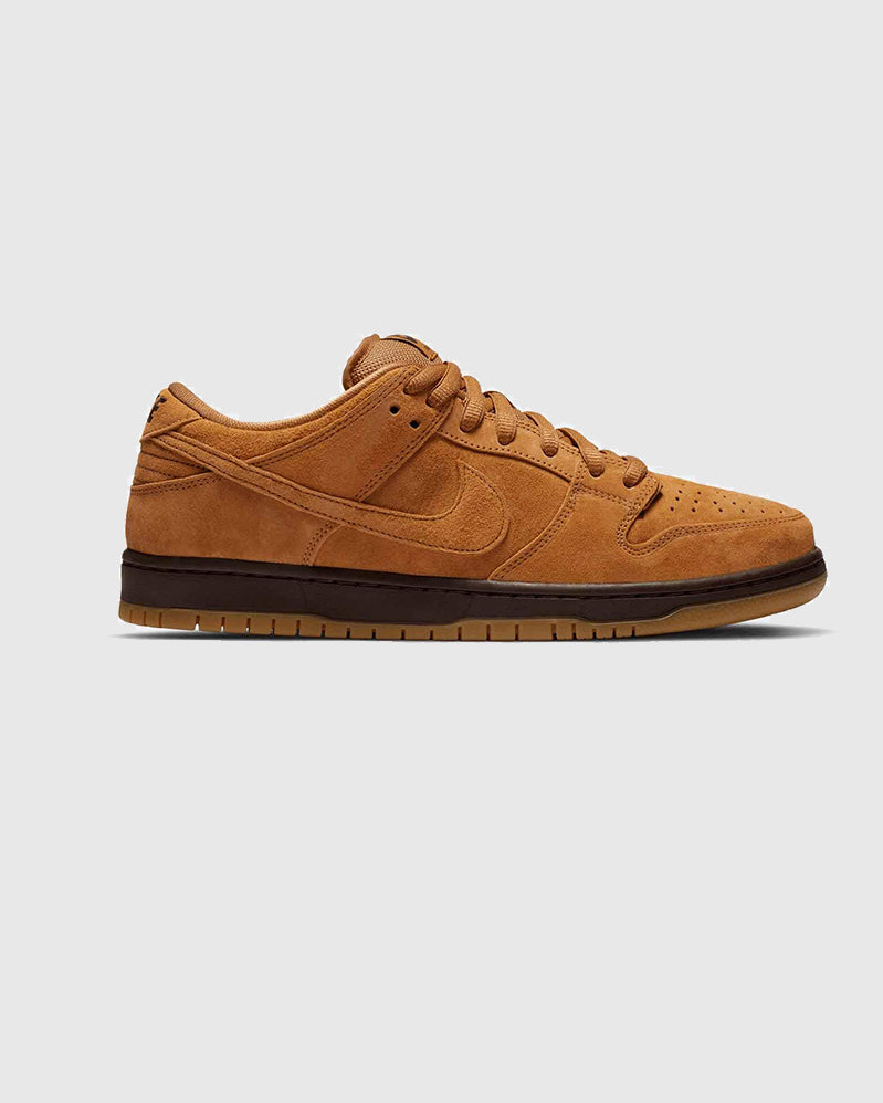 Nike SB dunk low pro flax baroque brown