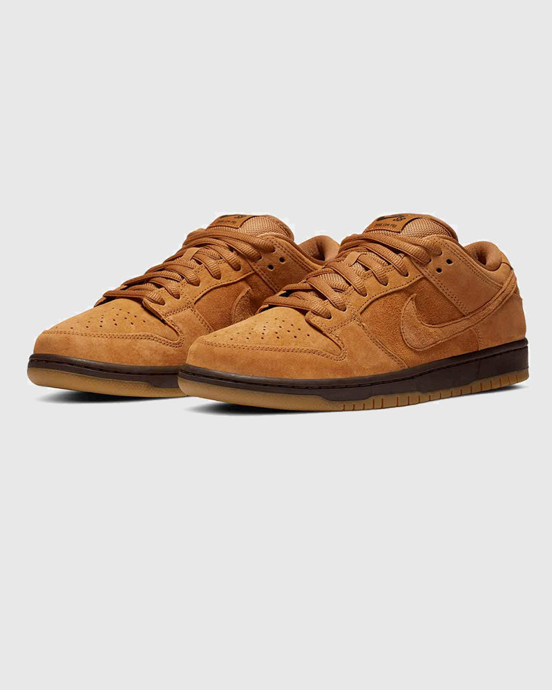 Nike SB dunk low pro flax baroque brown