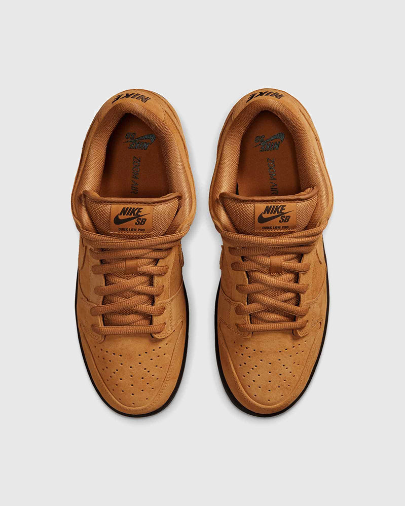 Nike SB dunk low pro flax baroque brown