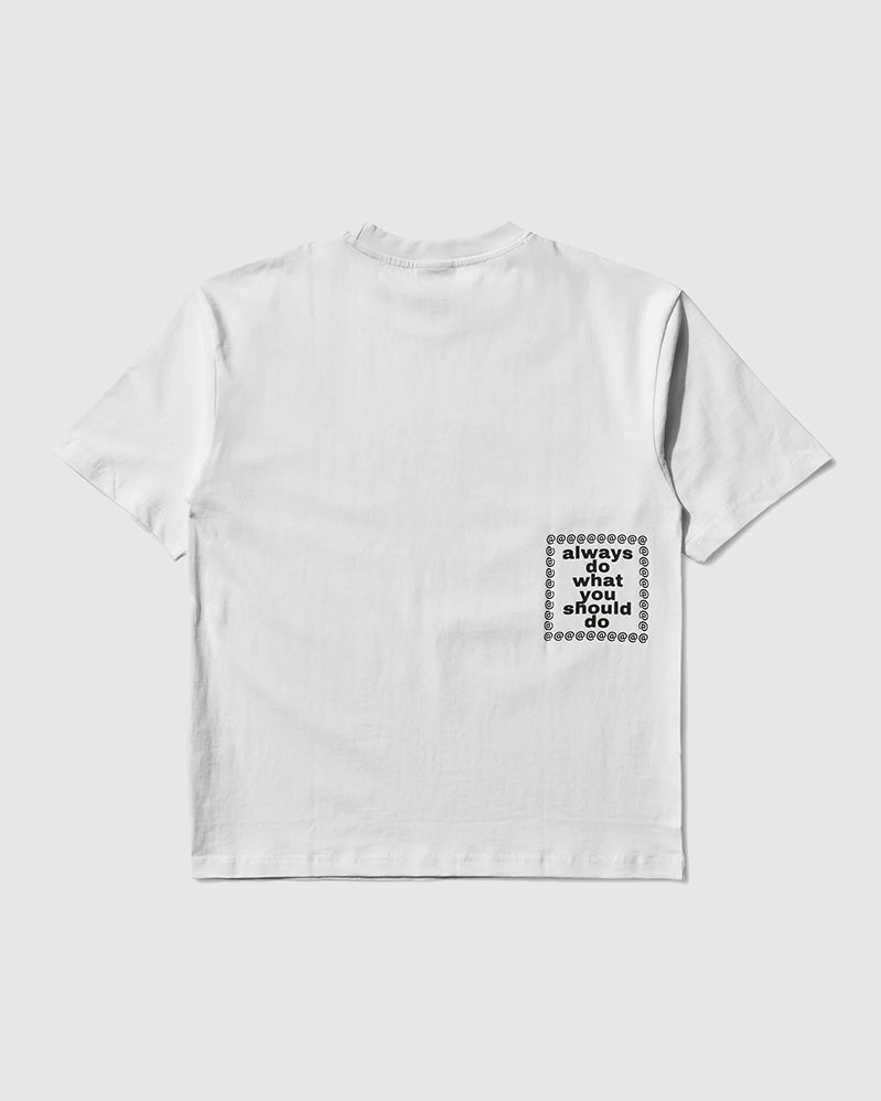 Always Tee - Sketchy Sun - White